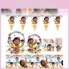 Supplies Party Moana Set Plates Napkins Cutlery Kids Decorations Holiday