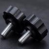 2 Pieces Tightening Knob with Threaded Stud Non-Slip Hand