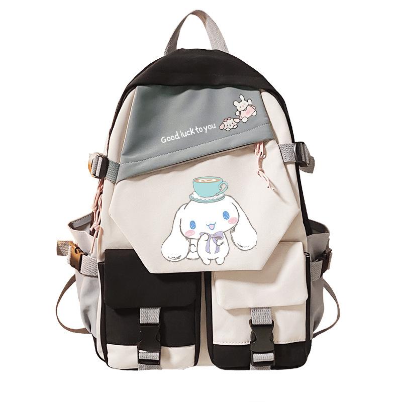 Cute Puppy Cartoon Printed Leisure Travel Bag, Primary And Secondary School Backpack