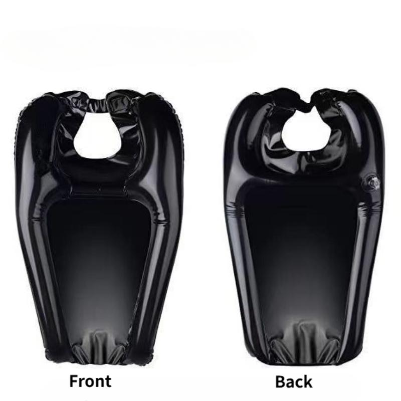Inflatable shampoo pillow pregnant women and elderly people portable slot can be folded to store shampoo pads Bathroom Products
