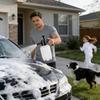 3L Hand Pump Foam Sprayer with 3 Types of Nozzle Hand Pneumatic Foam Cannon Snow Foam Car Wash Spray Bottle Car Window Cleaning