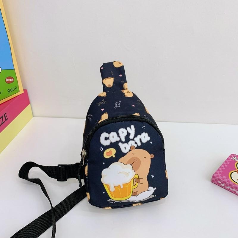 Lightweight Unisex Colorful Kids Crossbody Bag With Fun Print Adventures Outdoor
