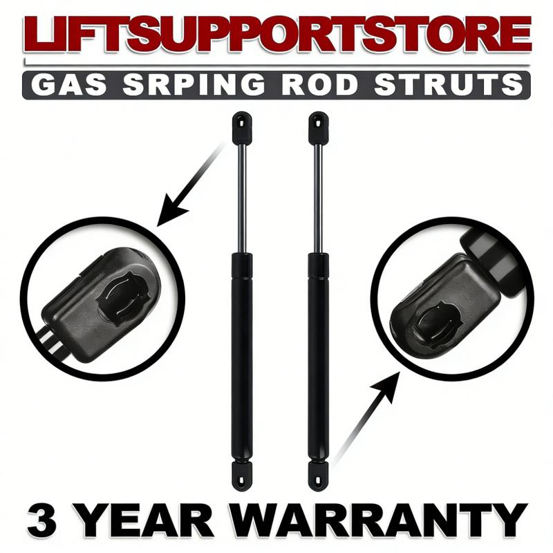 Lazmllcan 2Pcs 392mm Hood Gas Struts for Nissan Maxima 2016-2019