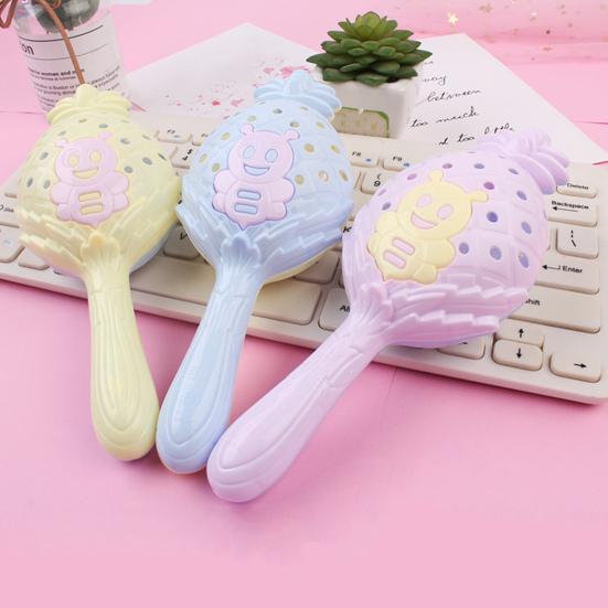 10Pcs Baby Rattle Toy Infants Hand Rattle Sensory Toy Spin Drum Shake And Rattle Toy for Newborns Early Education Sensory Development