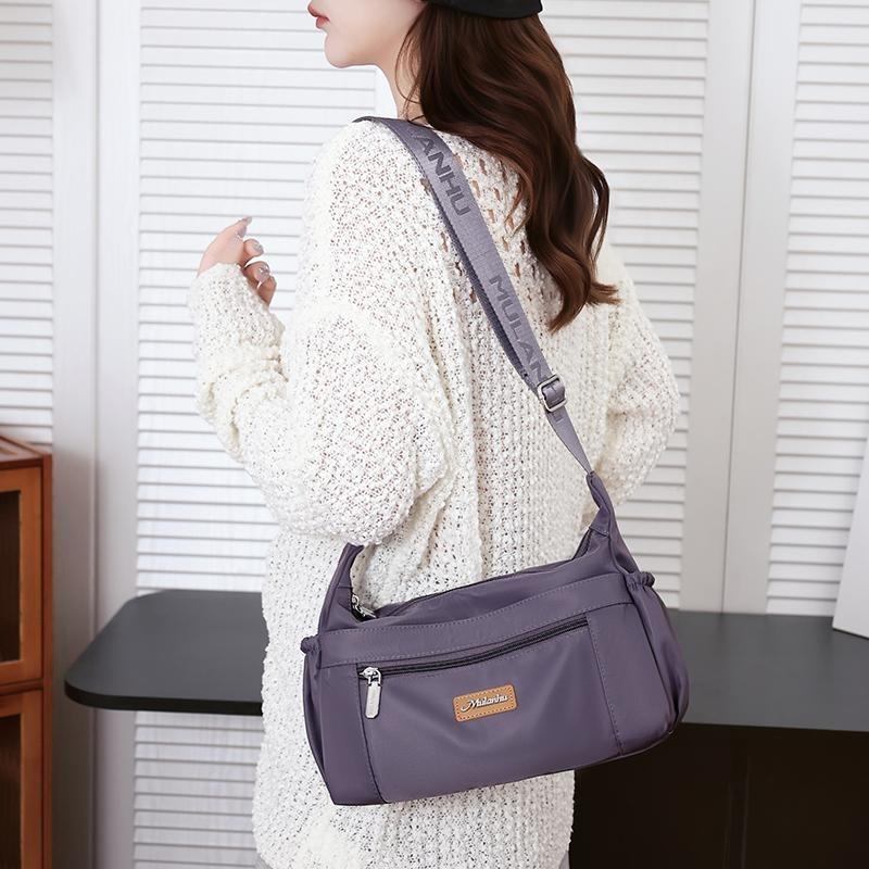 Women's Bag Large-capacity Commuter Bag Multi-layer One-shoulder Sling Dumpling Bag
