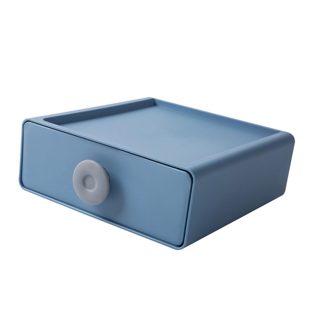Drawer Storage Box Multifunctional Large Capacity Student Stationery Makeup Storage Drawer for Desktop Home