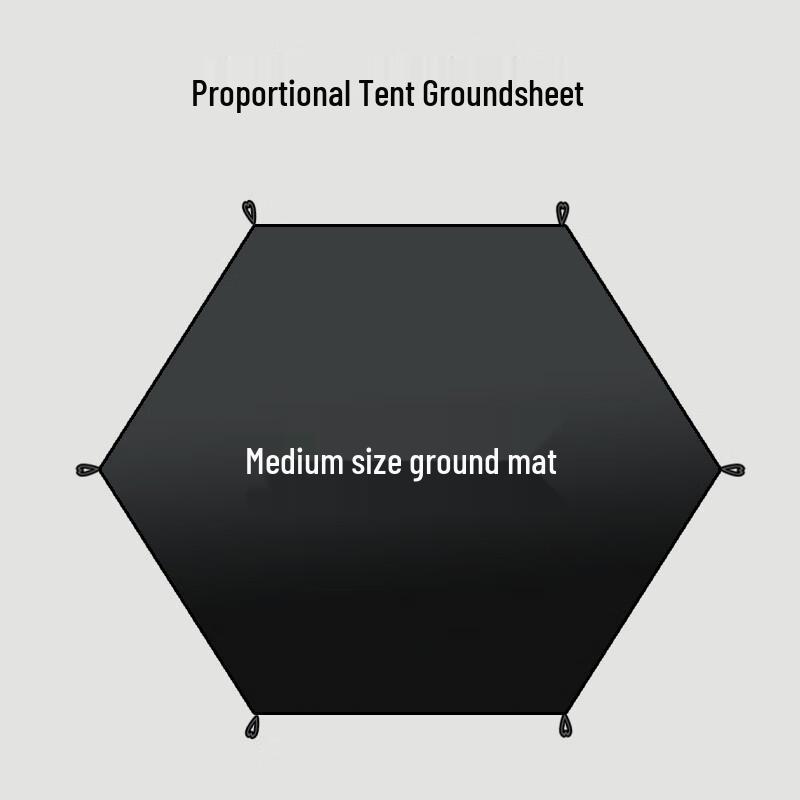 Jiku Outdoor Pyramid Camping Tent Tarp