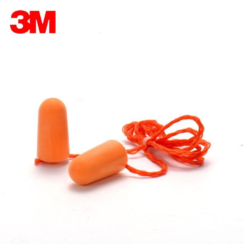 3M 1110 Wired Earplugs, 10-Pair Pack