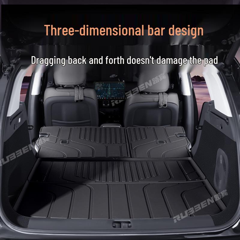 XPeng P7 TPE Trunk Mat: Waterproof, Semi-Enclosed Tail Box Mat for 26 Models, Interior Modification