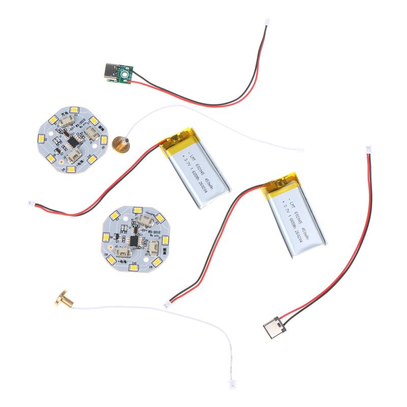 5V Single Color Touch Stepless Dimming Night Light Type-C /Dc Charging Control Board Led Desk Lamp Panel Induction Switch