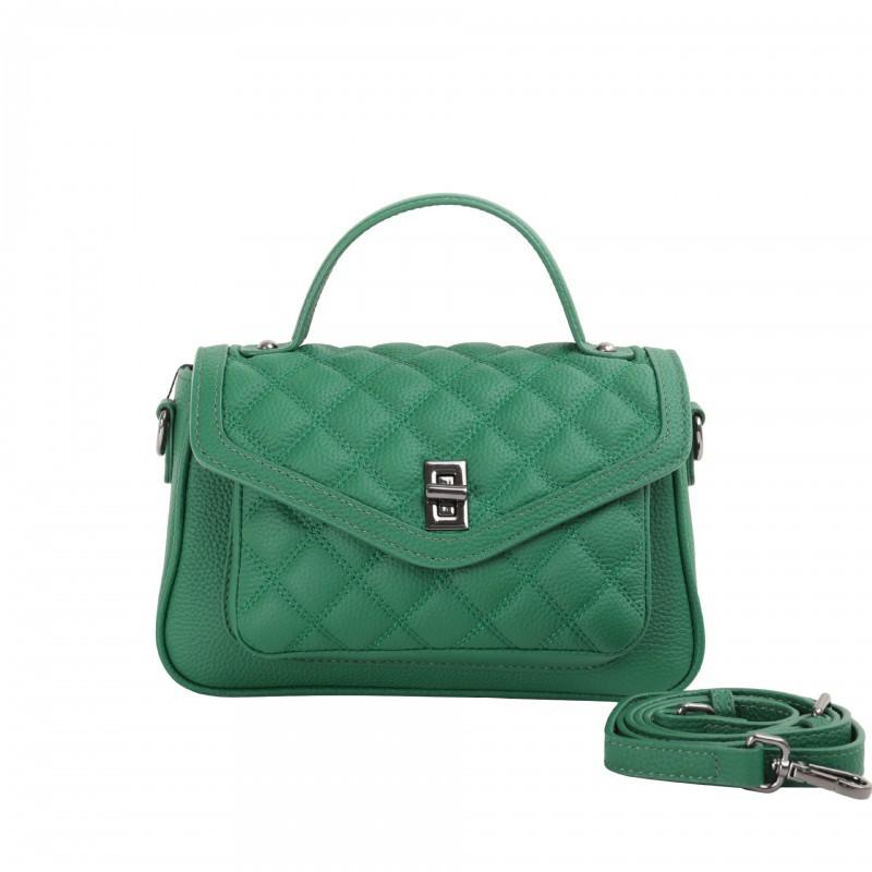 First-layer Cowhide Genuine Leather Women's Bag Diamond-layer Square Cross-shoulder Handbag