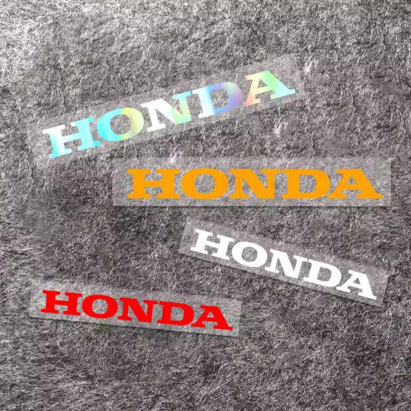 "Honda English Letter Stickers for Electric Motorcycles, Waterproof & Creative Body Decor".