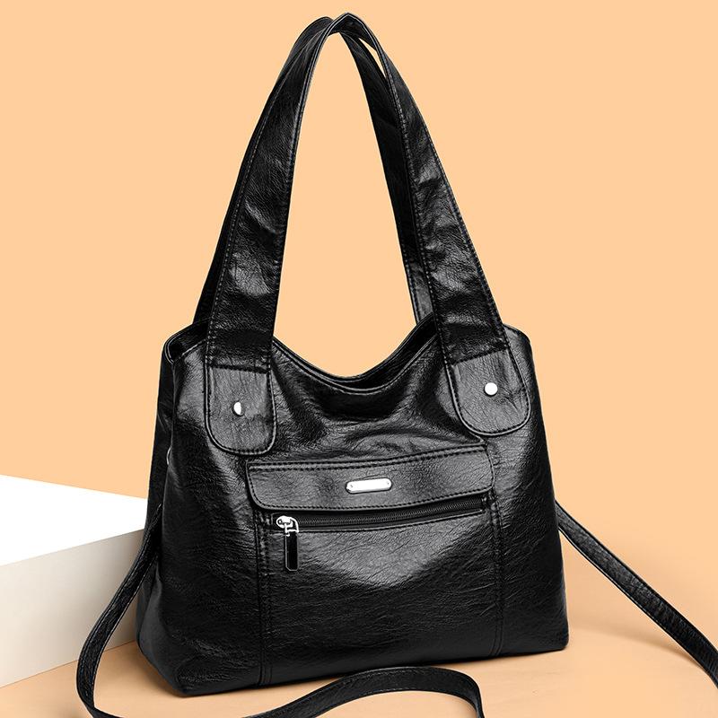 Spring New Shoulder Bag Retro Large Capacity Bag Women's Fashion Tote Bag