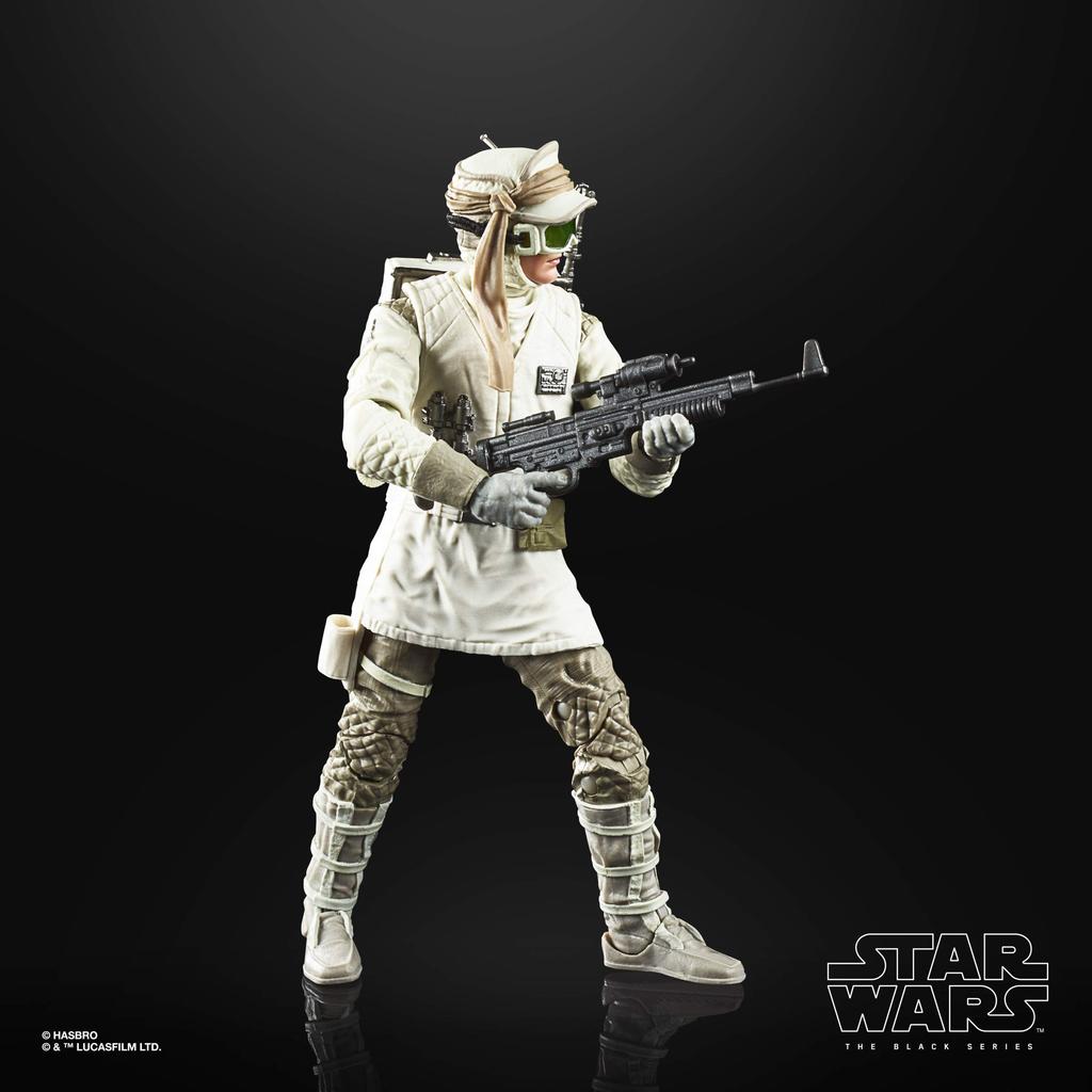 Star Wars The Black Series Rebel Soldier The Empire Strikes Back 40TH Anniversary Collectible Action Figure (Hoth) 6-Inch-Scale