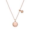 Brass Necklaces Women's Rose Gold EGS3277221