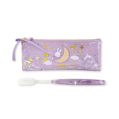 Marimo Craft Miffy Toothbrush Dreamy W200 X H80 X D15mm Set, Series, Purple, (DBM-3024)