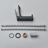Basin Faucets Hot and Cold Bathroom Hot Cold Water Mixer Tap Chrome/Black Single Handle Basin Water Sink Deck Mounted
