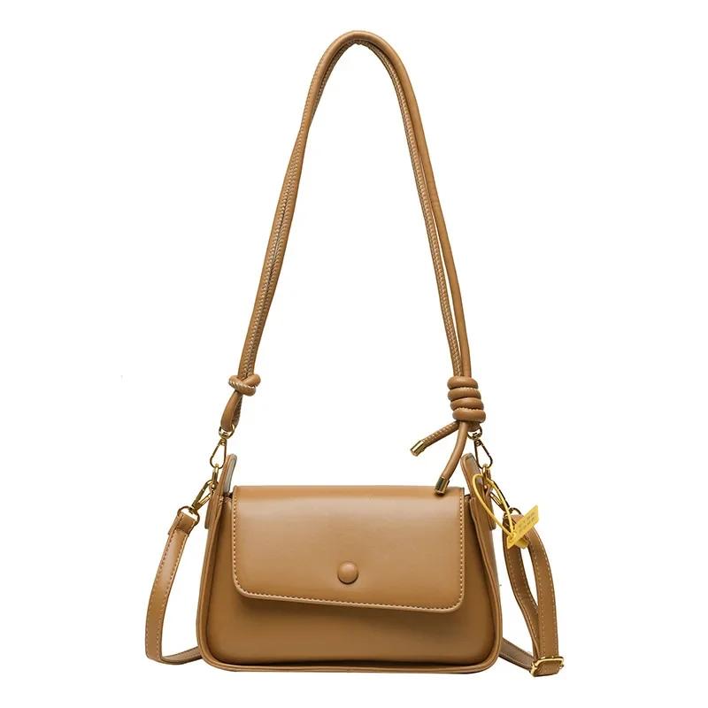 1 Pcs Small PU Leather Crossbody Sling Bags New Arrival Ladies Single Shoulder Bag Leather Hand Bag for Women
