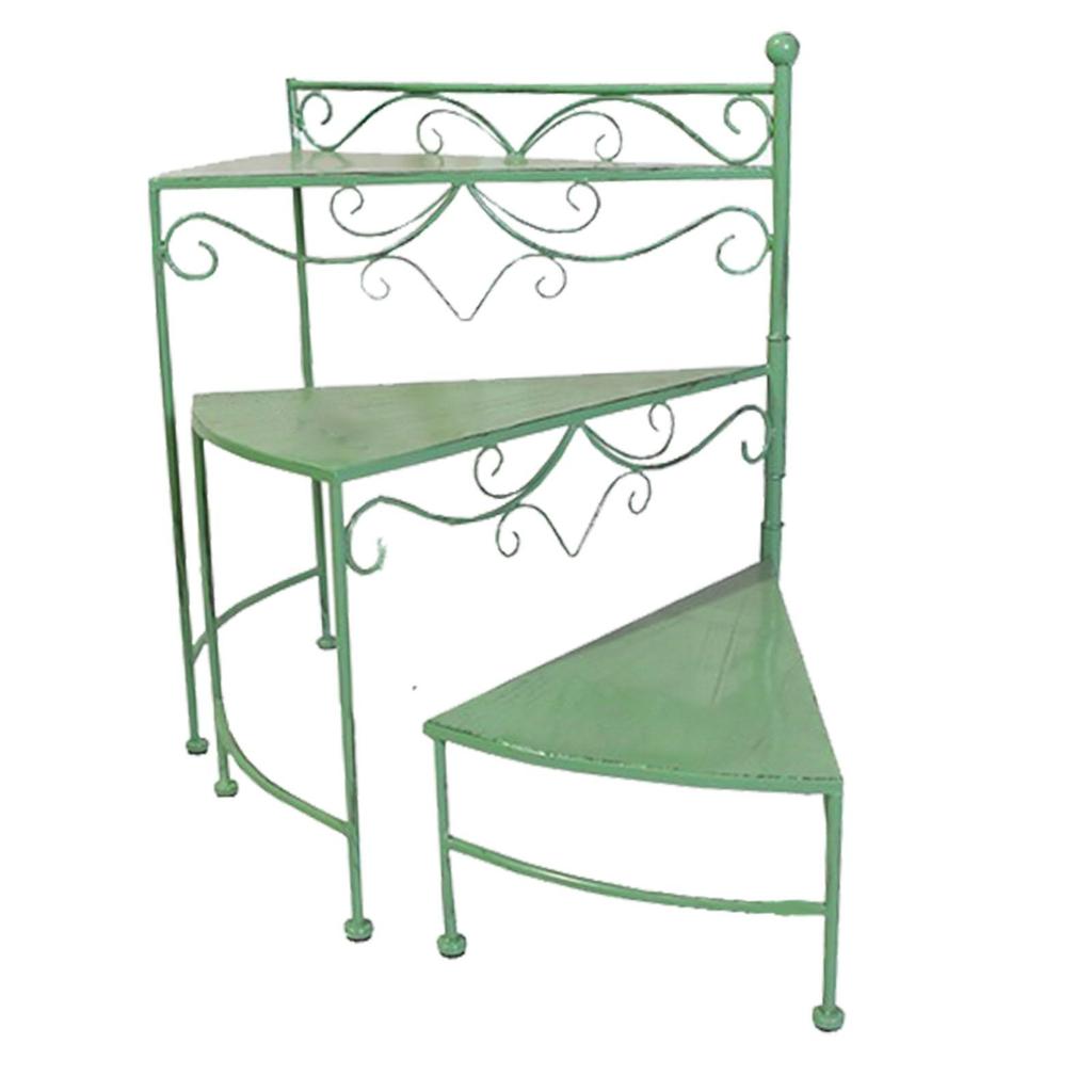 Mehrschichtiger Blumenständer Moderner Lagerregal, Blumenregal Pflanzenregale für Wohnzimmer Innen Außen Ecke