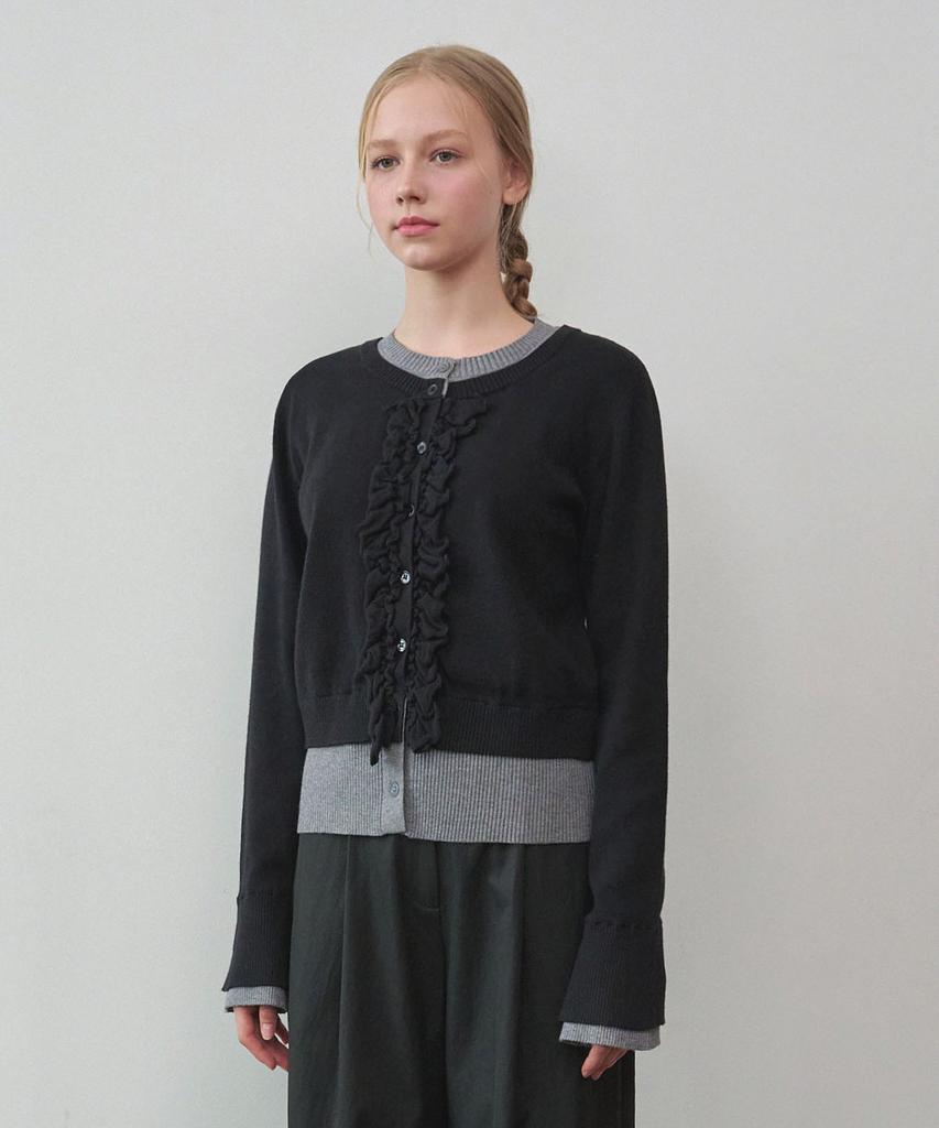MICANE Kelsey Frill Cardigan