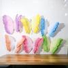 Lebendige Farbfalter Partyraum Dekoration 50cm Großes 3D-Schmetterlingsornament für Hochzeit und Event Wandkunst