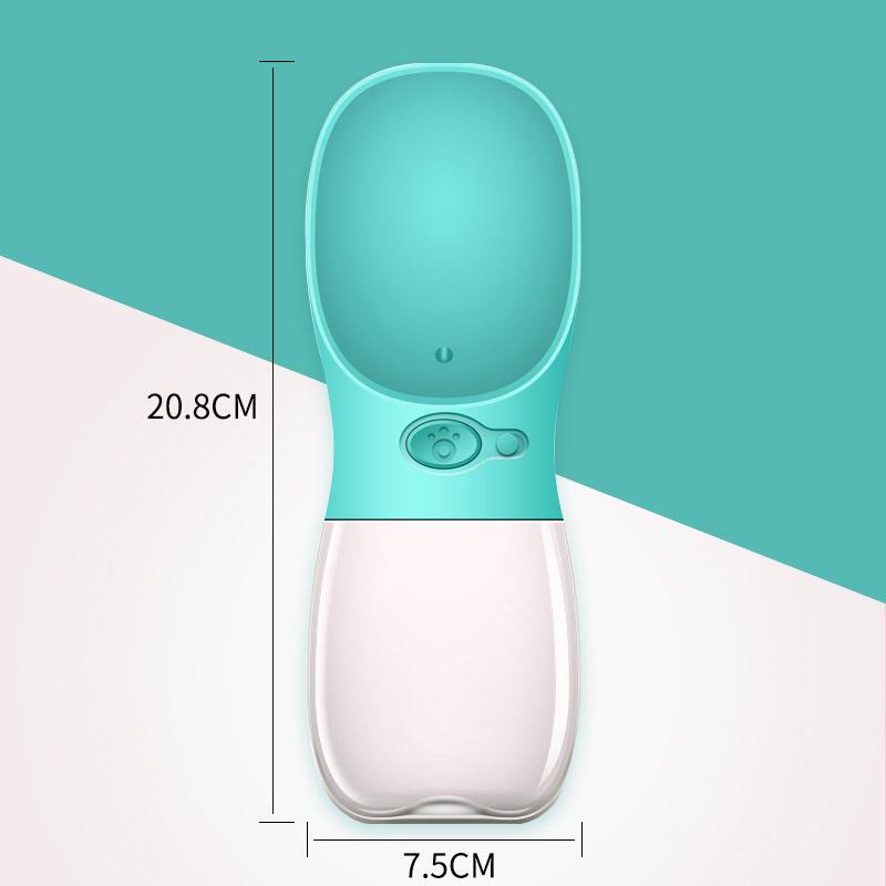 Pet Water Bottle Travel Outdoor Portable Leak Proof Cat Dog Water Feeder Bowl Dispenser Drinking Cup