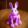 3D Printed Solid Color  Toy Model Ornament Toy Cute  Movable Model