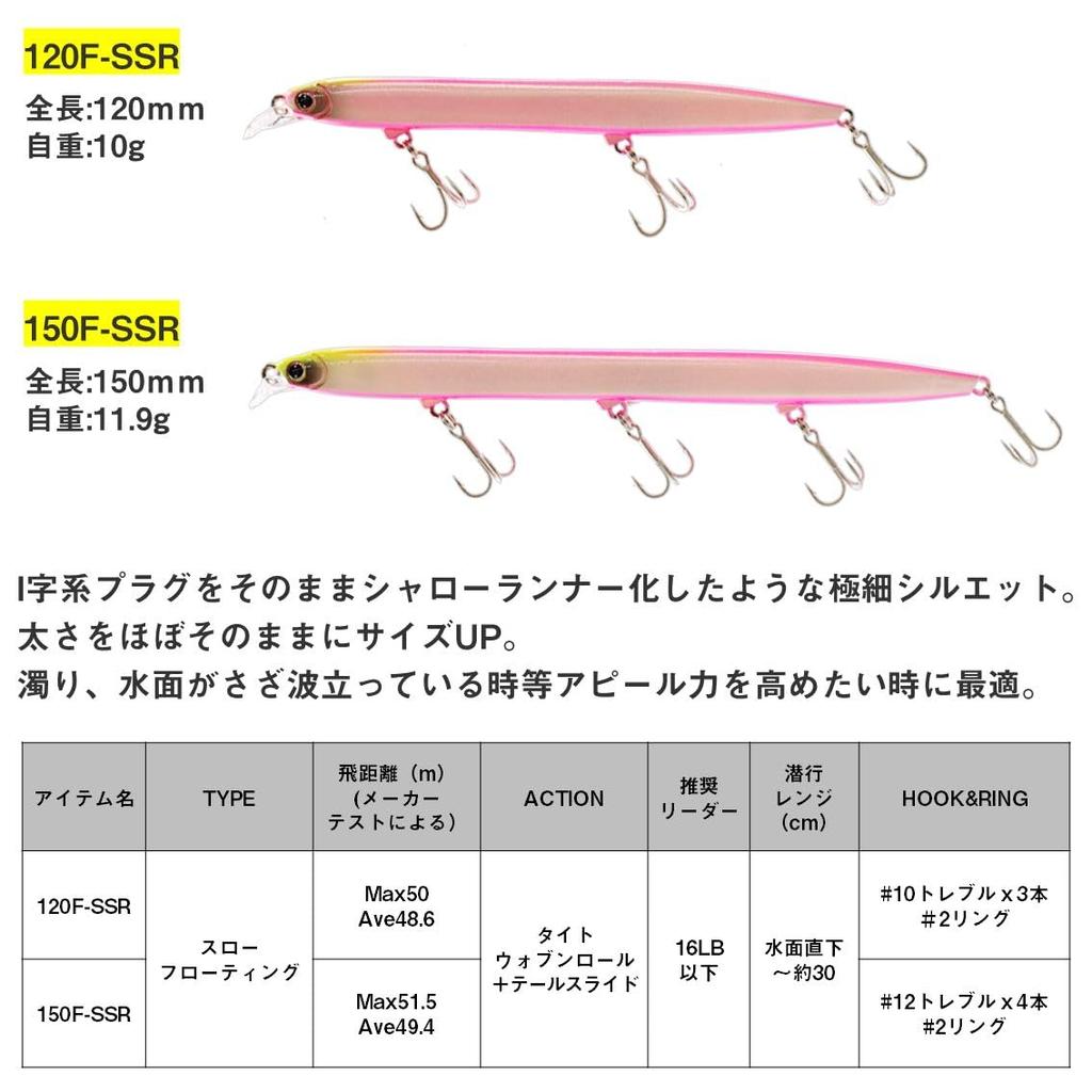 Daiwa Morethan Hisoka Adelfuyajo Lure 150F-SSR