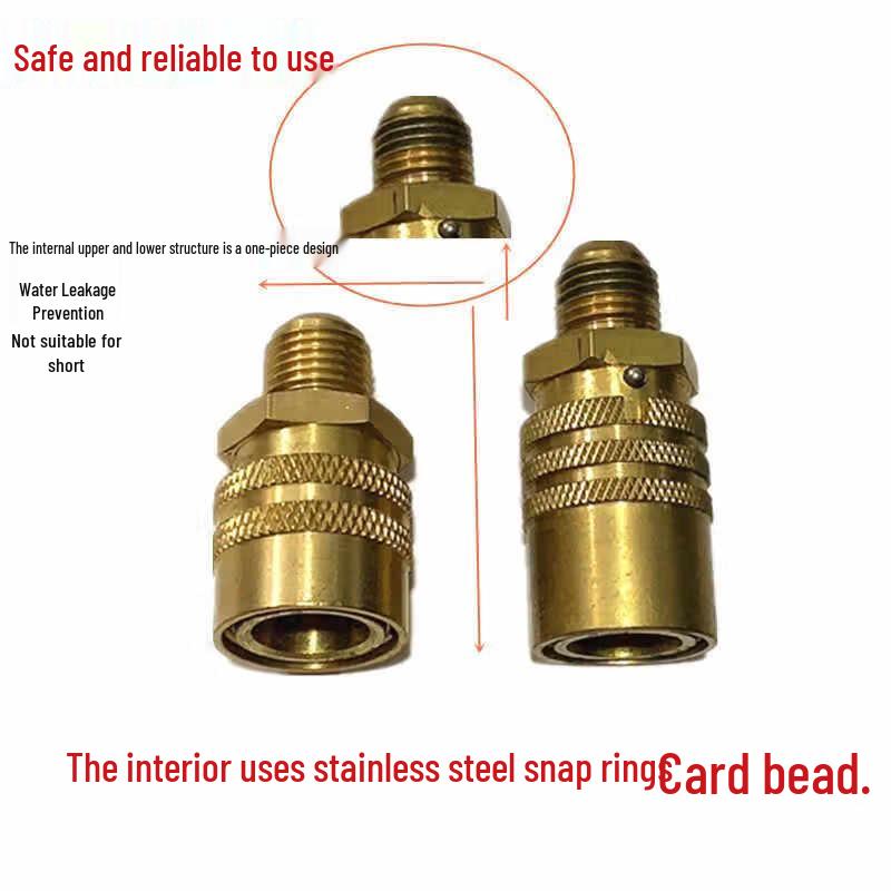 JOYO High-Temp Stainless Steel Flare Tube Connector