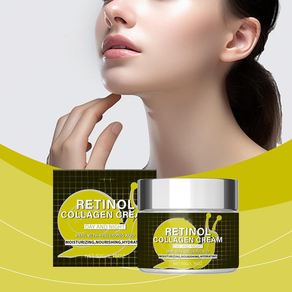 Collagen Moisturizing Cream Deeply Nourishes And Tightens The Skin, Improves Dryness And Roughness, Enhances Elasticity And Revives The Skin.