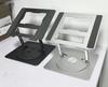 360° Rotating Aluminum Laptop Stand with Adjustable Height and Heat Dissipation