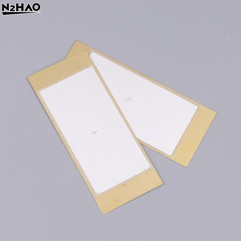 2Pcs Bimorph Piezo, Ceramic, Power Generation PZT Piezoelectric 80mmx33mmx0.6mm