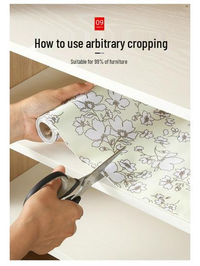 Waterproof Moisture-Proof Drawer & Cabinet Liner: Anti-Stain Mat for Kitchen, Wardrobe, and Shoe Cabinet Use