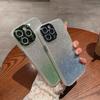2023 For Iphone 14 13 12 11 Pro Max Gradual Glitter Phone Cases Lens Protective Shockproof Cover Luxury Bling Clear Case