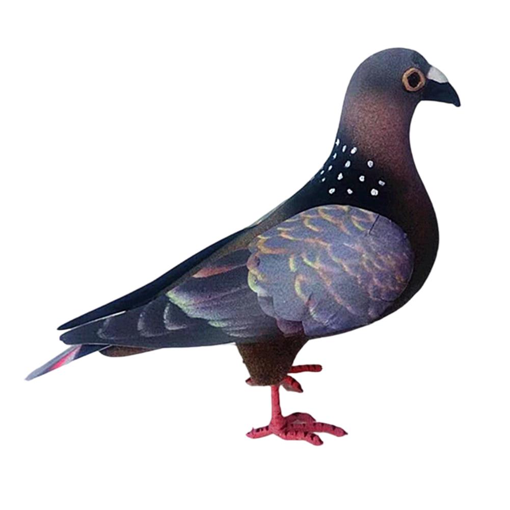 Légère Variation de Lot Pigeon Réaliste Pigeon en Mousse Apparence Réaliste