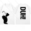 P1Harmony DUH Mesma Camiseta Estampa Kpop Verão Manga Curta para Fãs Homens Mulheres Roupas Streetwear Camisetas