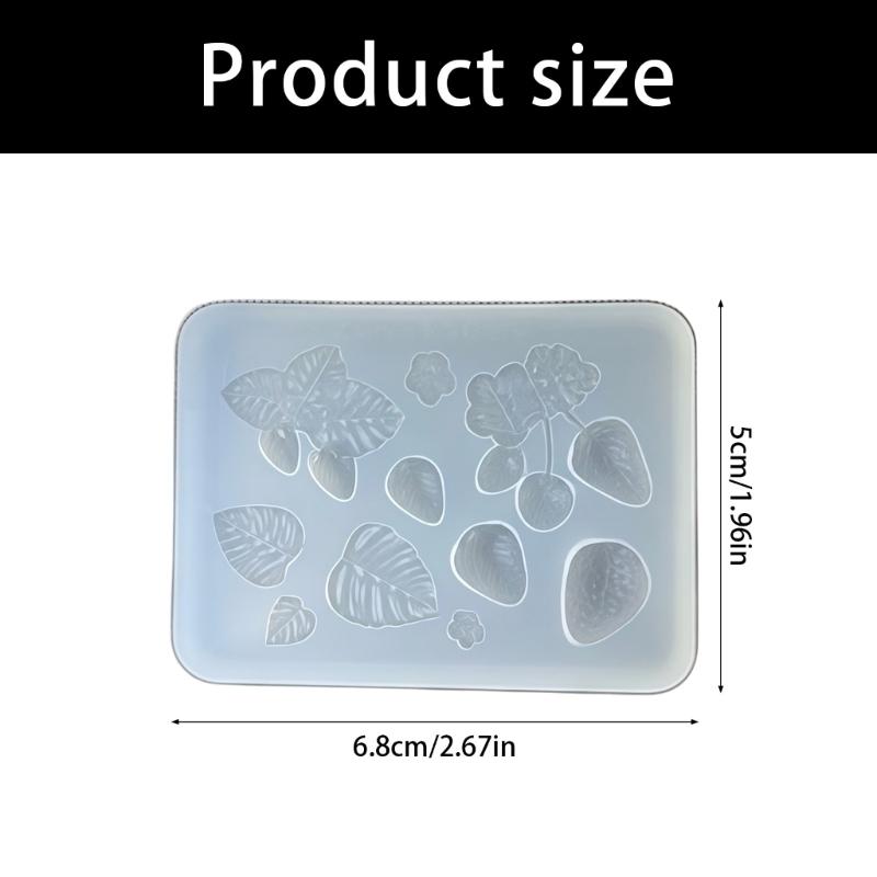 Flexible und robuste Silikon-Erdbeer-Silikonform für handgefertigten Schmuck und Kunstprojekte