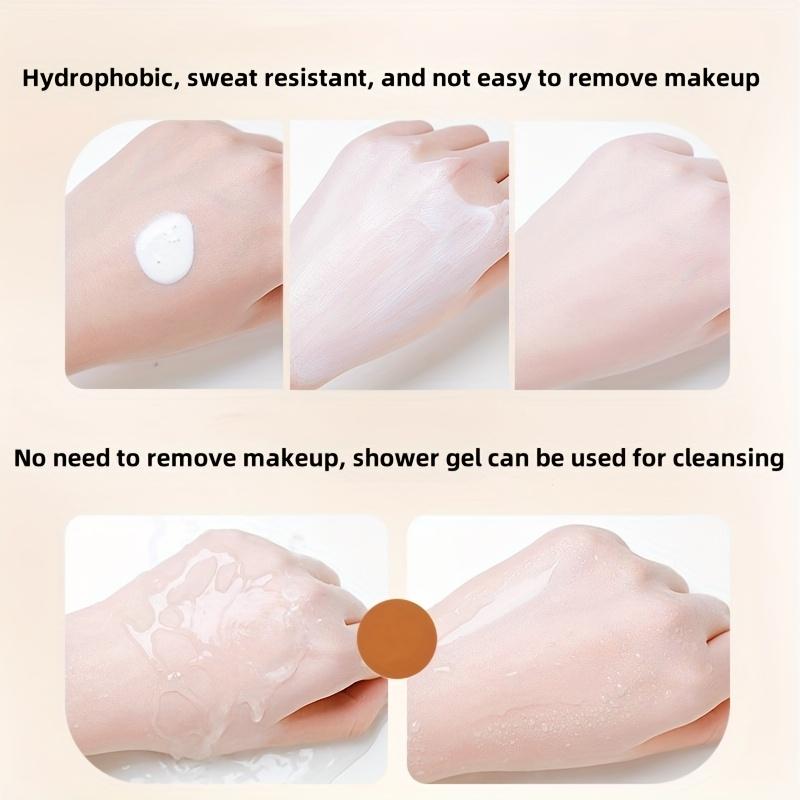 120g Brightening Body Cream, Deep Moisturizing, Nourishing Skin, Waterproof, Sweat-proof, Non-flaking Concealer, Mild Texture, Hypoallergenic