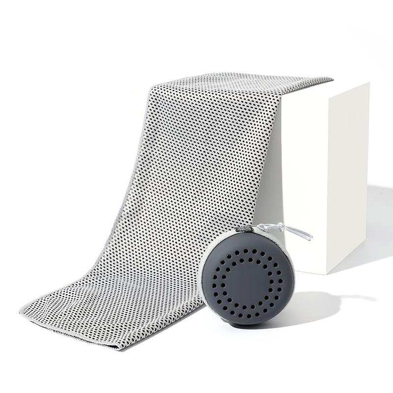 Summer Cooling Sports Towel - Yoga & Fitness Ice Towel with EVA Packaging