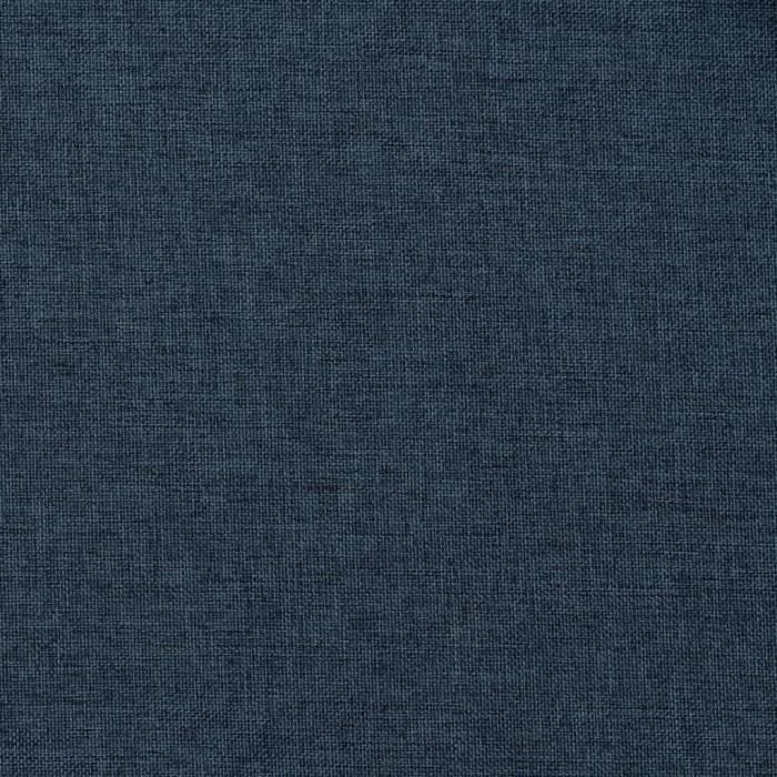 VidaXL Rideaux occultants aspect lin avec crochets 2pcs Bleu 140x225cm