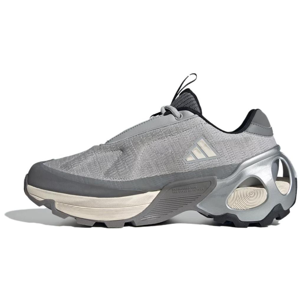 Adidas Wonder Runner Comfortable Rock Slip-Resistant Durable Low-Top Running Shoes Unisex Running Shoes Gray JQ7589