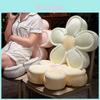 Plush Flower Cushion With Pp Cotton Filling For Sofa And Office Comfort
