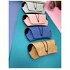 Fashion Simple Glasses Case Sunglasses Case Portable Anti-Pressure and Anti-Drop Soft Bag Leather Storage and Protection Case