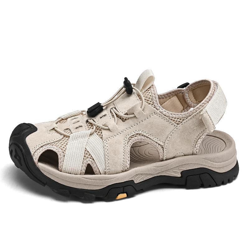 Moda Nuovi Arrivi Scarpe Casual Estive da Uomo Sandali da Esterno per Uomo Comodi Sandali Bassi da Spiaggia Traforati Sandali Romani Asciugatura Rapida Sandali Traspiranti