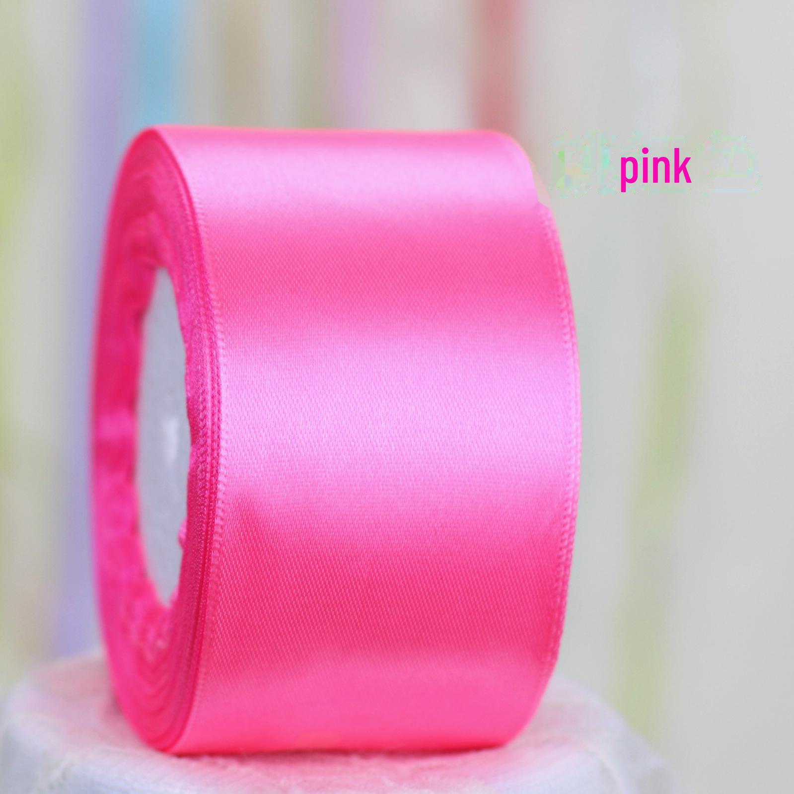 

5 см атласная лента-бантик для тортов и подарочных коробок 5cm 25y/roll