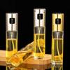 100ML Atomizing Oil Pot Spray Bottle Kitchen Household BBQ Oil Control Press Type Oil Supplies Glass Bottle for Kitchen Water