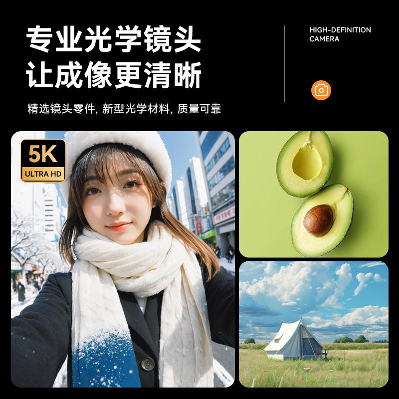 HD CCD Camera, Student Party Can Take A Selfie, Dual Lens Video Recorder, Portable Digital Camera