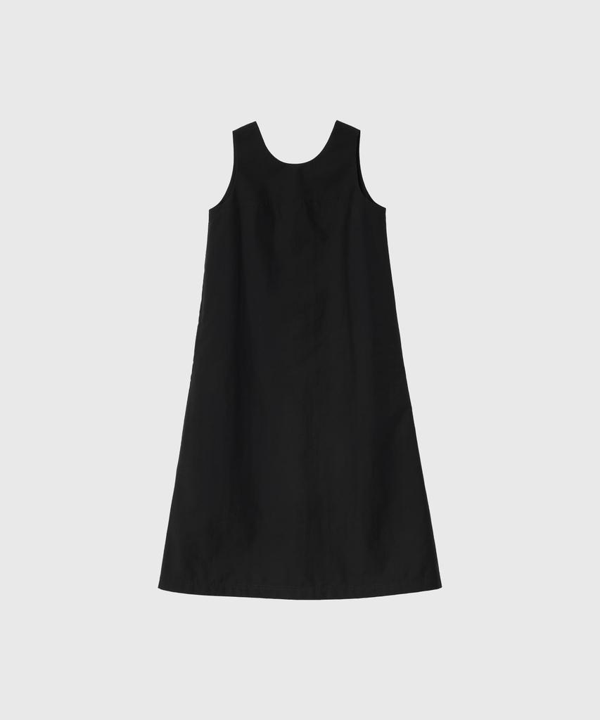Lugkaeseuteu Irene Cotton Sleeveless Dress_Black
