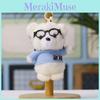 Plush Bear Keychain With Glasses For Wedding Decor And Gift For All Ages