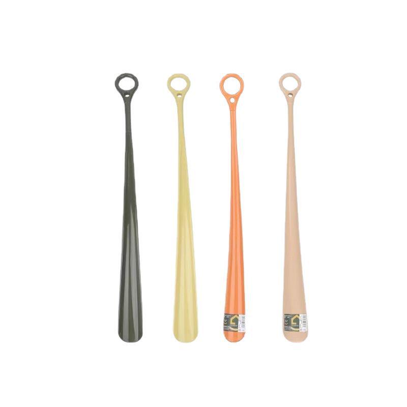 Long-Handled No-Bend Shoehorn for Easy Shoe Wearing - Ideal for Pregnant Women